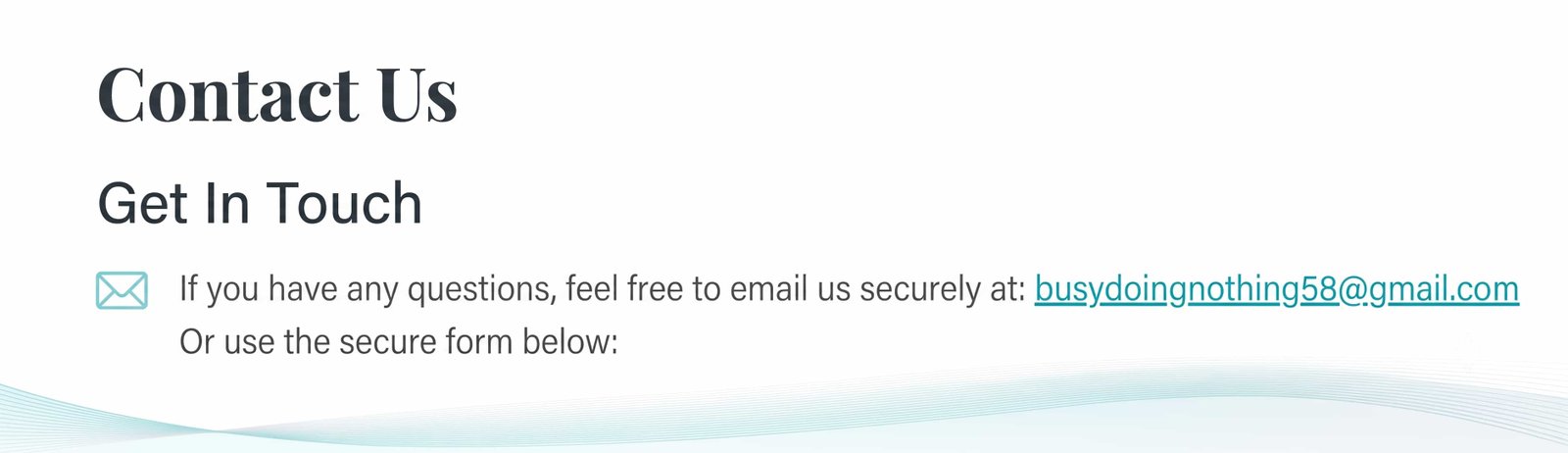 Contact