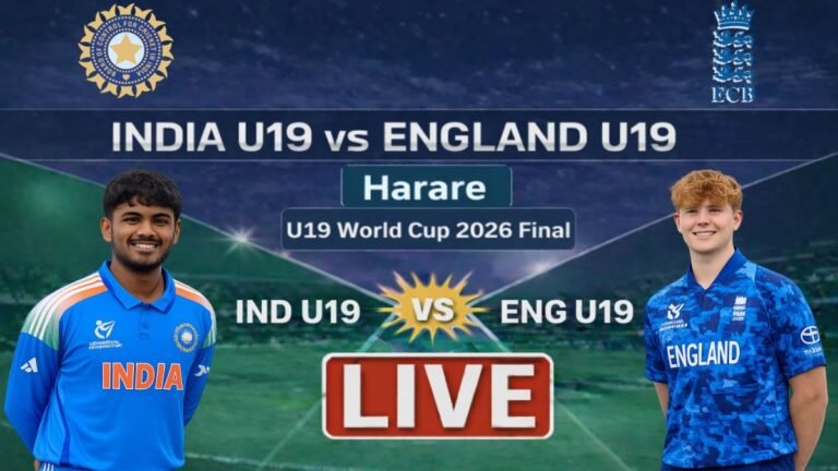 Ind Vs Eng U19 World Cup 2026 Final