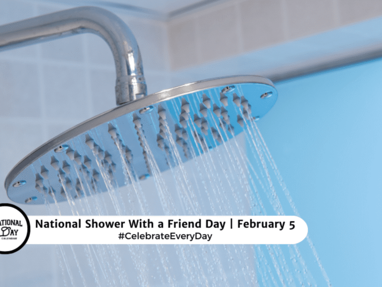 National Shower With A Friend Day 2026