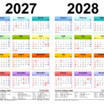 The Ultimate Guide to Your 2027 2028 Blank Calendar: Plan Ahead Like a Pro