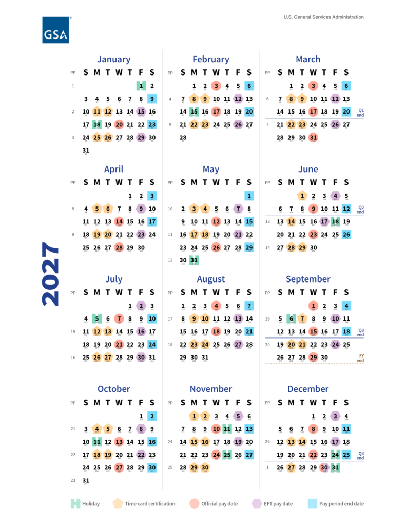Federal Pay Period Calendar for 2027: Your Ultimate Guide to Planning