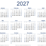 Images of Calendars 2027: The Ultimate Visual Guide to Planning Your Year