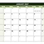 Master Your Year with the Ultimate Google Calendar Template 2027