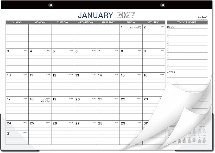 Why the Amazon Desk Calendar 2027 Is Your Next Office Essential