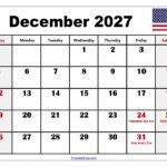 Dec 2027 Calendar With Holidays: Your Ultimate Planning Companion