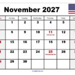 November 2027 Holiday Calendar: Your Ultimate Guide to a Busy Month