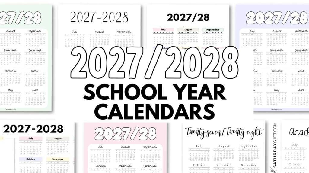 Schools Calendar 27 28: What to Expect and How to Prepare