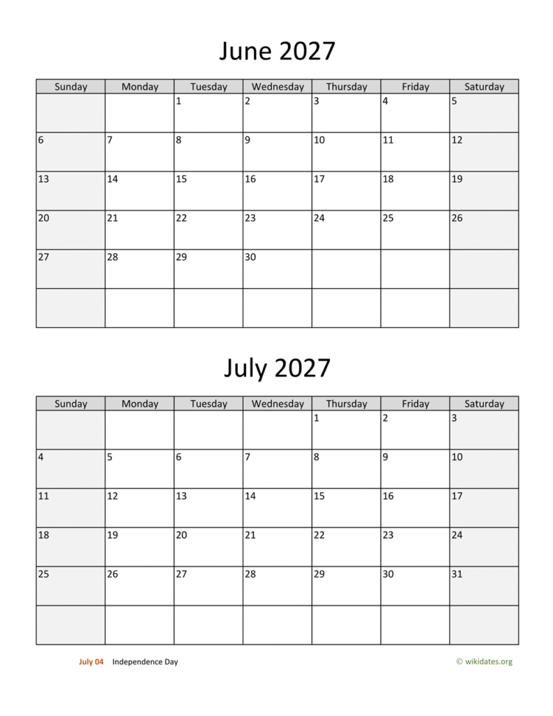 Master Your Time with the May June July 2027 Calendar: Essential Tools & Tips